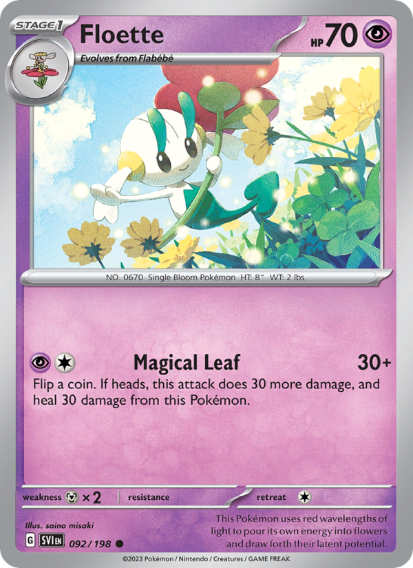 SV Scarlet & Violet 092/258 Floette (Common - normal)