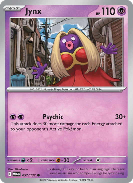 MEG Mega Evolution 057/188 Jynx (Common - holo)