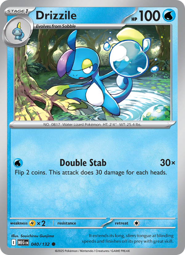 MEG Mega Evolution 040/188 Drizzile (Common - normal)