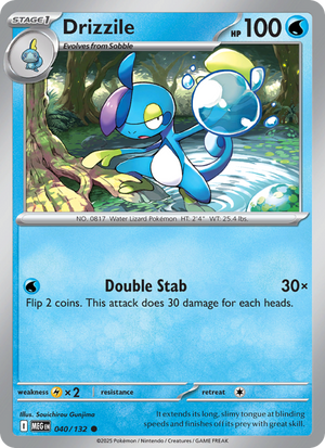 MEG Mega Evolution 040/188 Drizzile (Common - normal)