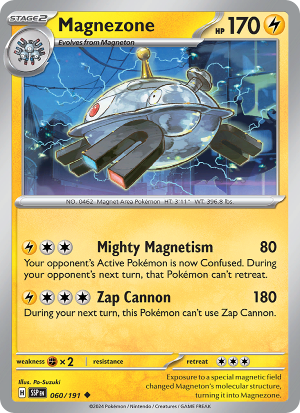 SSP Surging Sparks 060/252 Magnezone (Uncommon - normal)