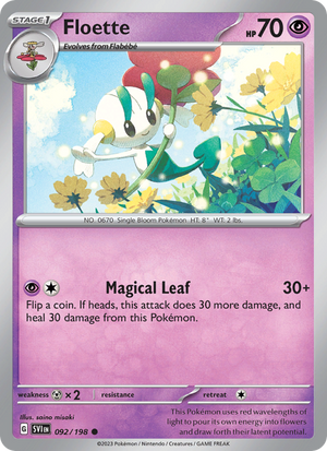 SV Scarlet & Violet 092/258 Floette (Common - reverse)