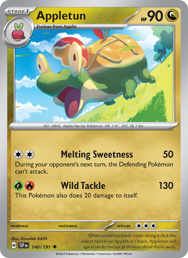 SSP Surging Sparks 140/252 Appletun (Uncommon - reverse)
