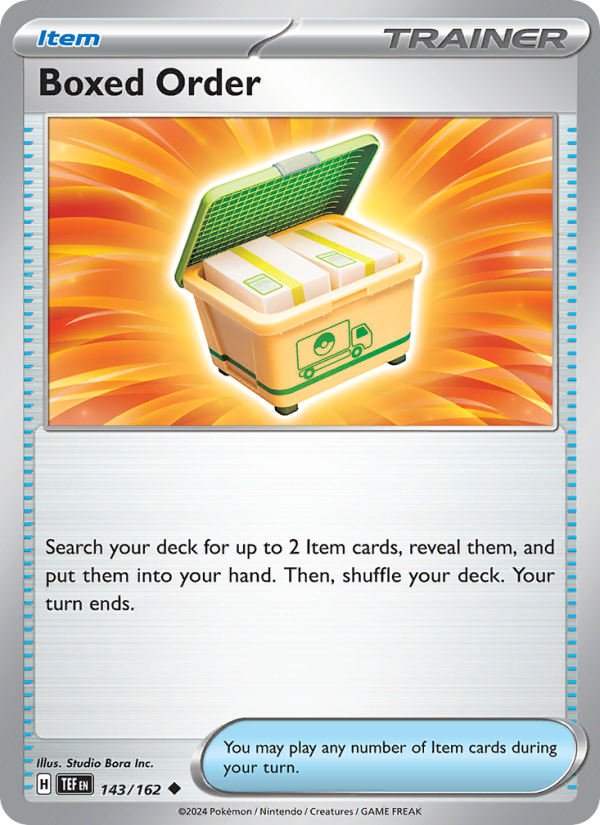 TEF Temporal Forces 143/218 Boxed Order (Uncommon - normal)
