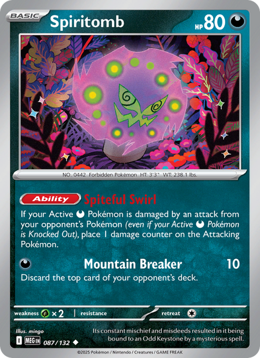 MEG Mega Evolution 087/188 Spiritomb (Uncommon - normal)
