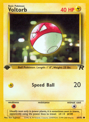 RO Team Rocket 69/83 Voltorb (Common - normal)